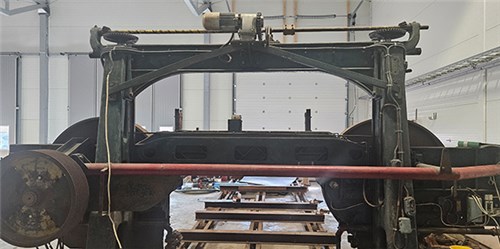 Installation av bandsåg